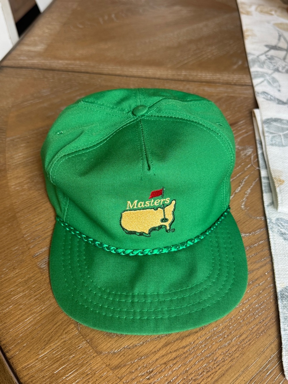 Vintage VTG rare Masters rope golf hat